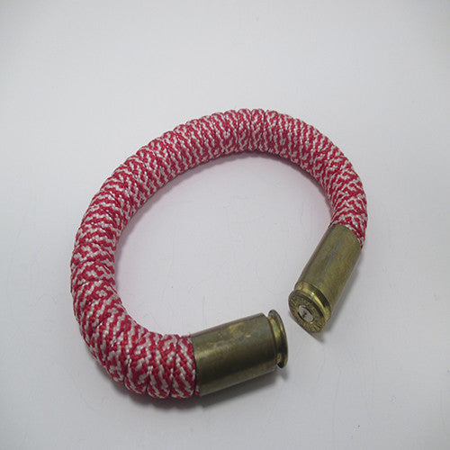 candy cane paracord beararms bullet casings jewelry bracelets