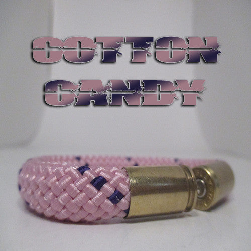 cotton candy beararms bullet casings jewelry bracelets