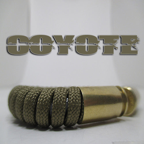 coyote paracord beararms bullet casings jewelry bracelets