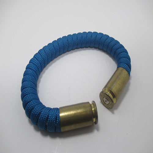 electric blue beararms bullet casings jewelry bracelets