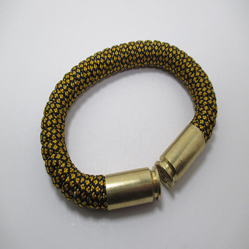 gold diamonds paracord beararms bullet casings jewelry bracelets