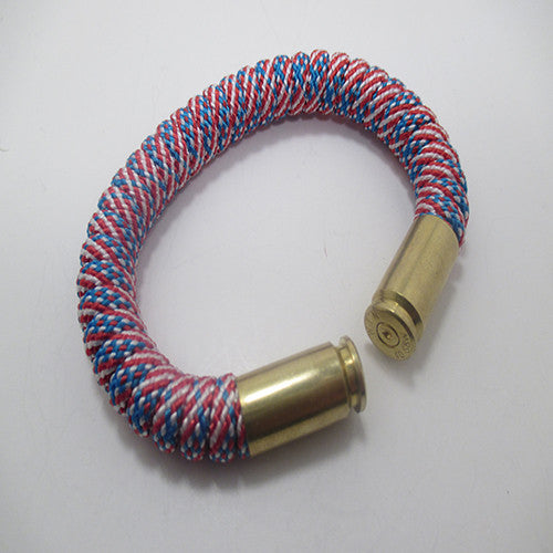 liberty paracord beararms bullet casings bracelet jewelry
