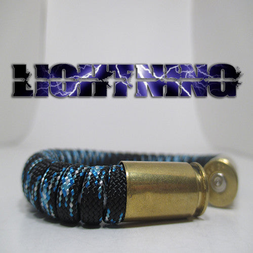 lightning paracord beararms bullet casings jewelry bracelets