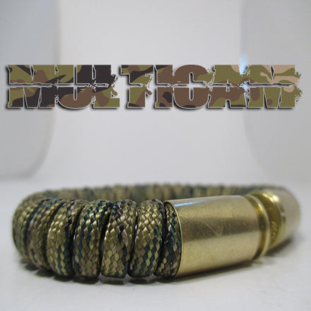 multicam paracord beararms bullet casings jewelry bracelets