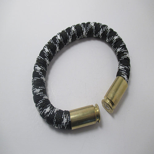 pow mia paracord beararms bullet casing bracelet jewelry