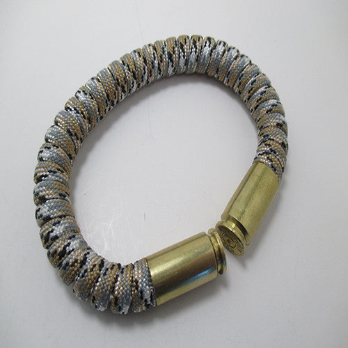 rattler paracord beararms bullet casings jewelry bracelets