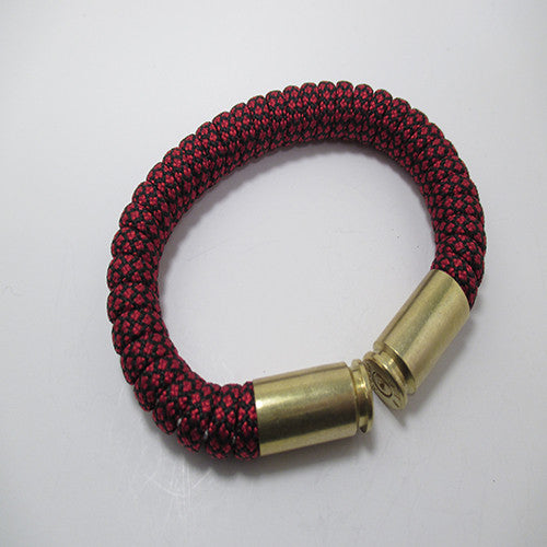 red diamonds paracord beararms bullet casings jewelry bracelets