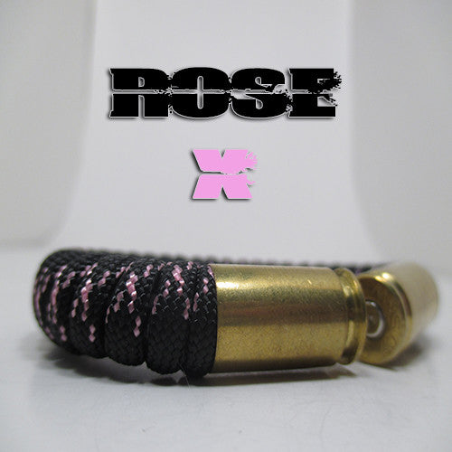 rose x paracord beararms bullet casings jewelry bracelets