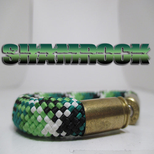 shamrock beararms bullet casing bracelet jewelry