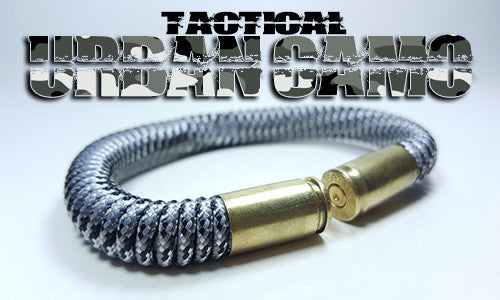 urban camo tactical 275 paracord beararms bullet casings bracelet jewelry