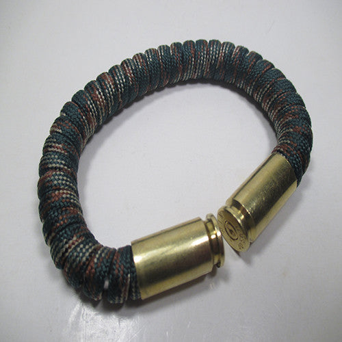 tree camo paracord beararms bullet casings jewelry bracelets