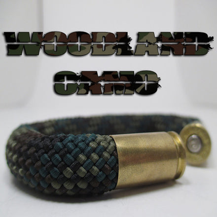 woodland camo beararms bullet casings jewelry bracelets