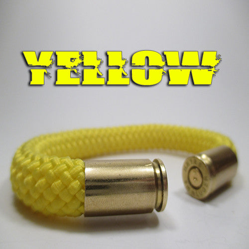 yellow beararms bullet casings jewelry bracelets