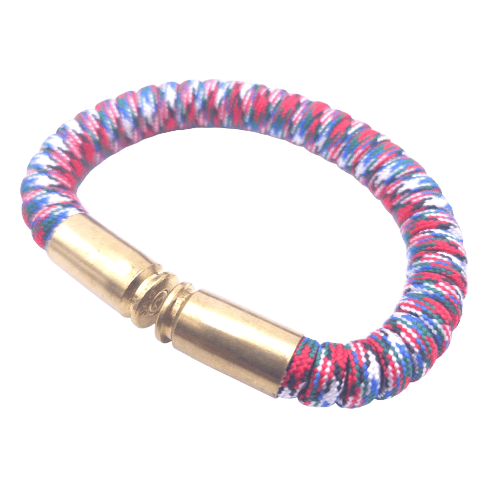 Afghan Veteran Paracord Bullet Casing Bracelet