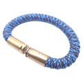blue spec paracord bullet casing bracelet