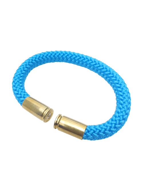 blue beararms bullet casings jewelry bracelets