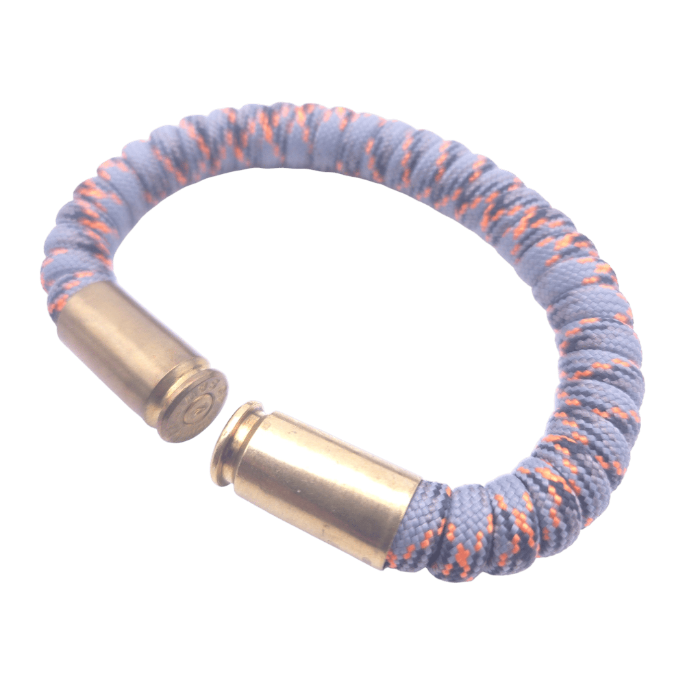 diecast paracord bullet casing bracelet
