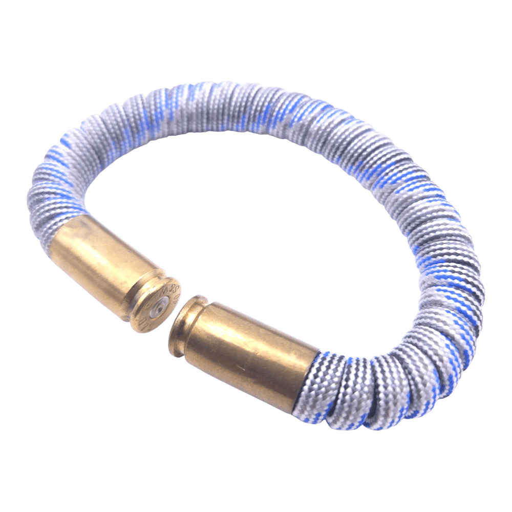 glacier paracord bullet casing bracelet