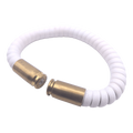 glow in the dark paracord bullet casing bracelet