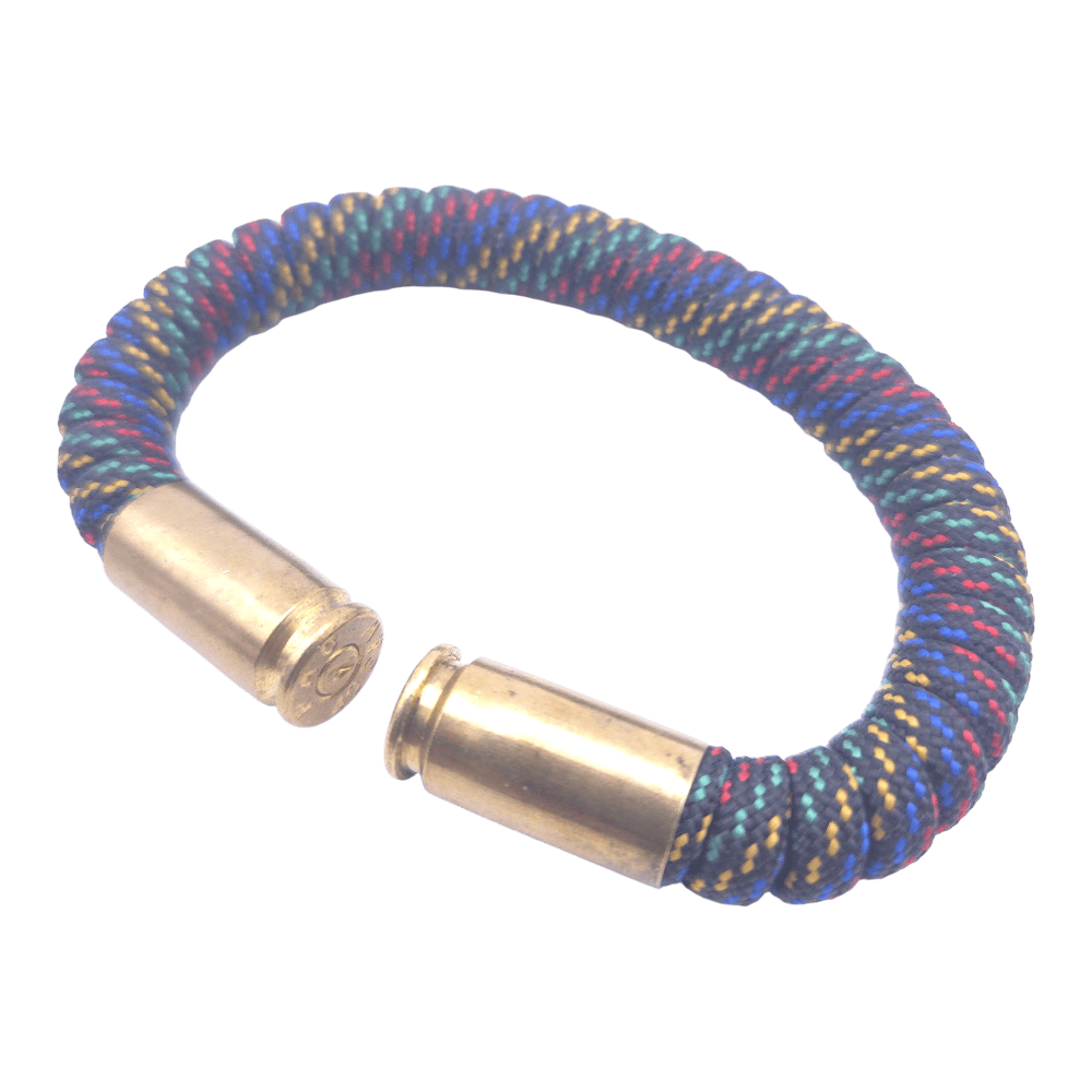 helix paracord bullet casing bracelet