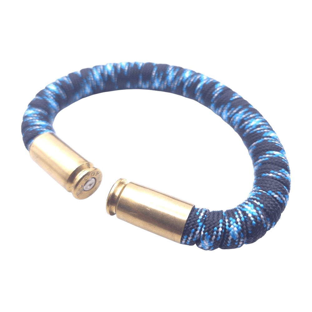 lightning paracord bullet casing bracelet