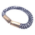 metallic chrome paracord bullet casing bracelet