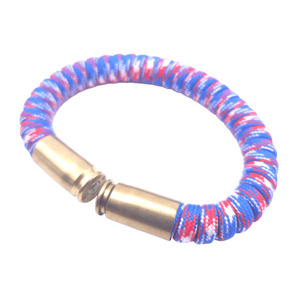 patriot paracord bullet casing bracelet