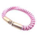 pink camo paracord bullet casing bracelet