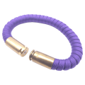 purple paracord bullet casing bracelet
