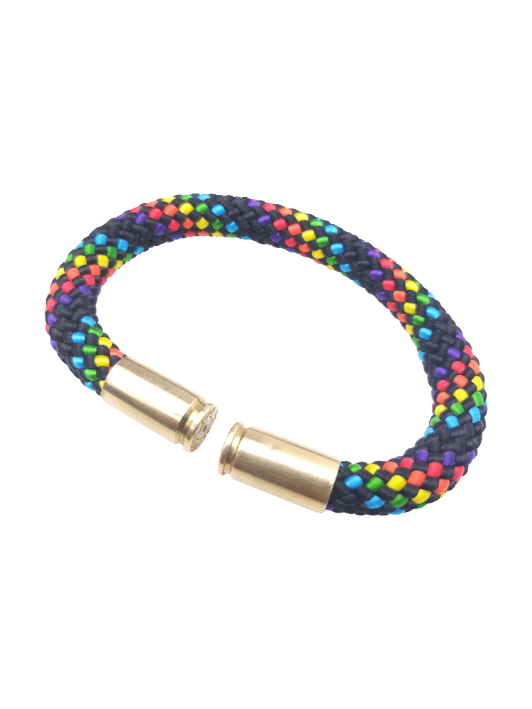 rainbow beararms bullet casings jewelry bracelets