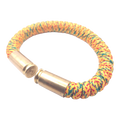 rasta paracord bullet casing bracelet
