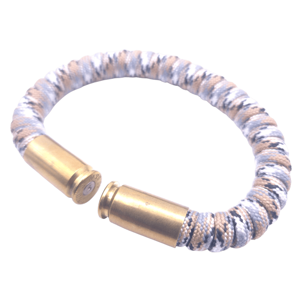 rattler paracord bullet casing bracelet