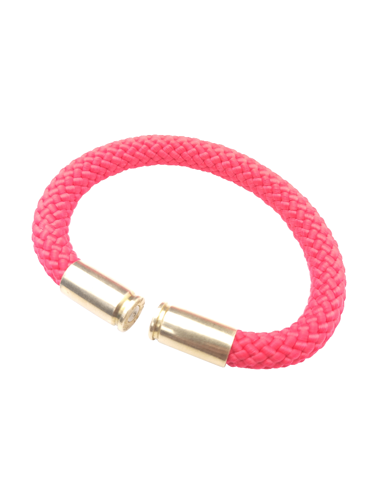 red beararms bullet casing bracelet jewelry