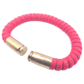 reflective red paracord bullet casing bracelet