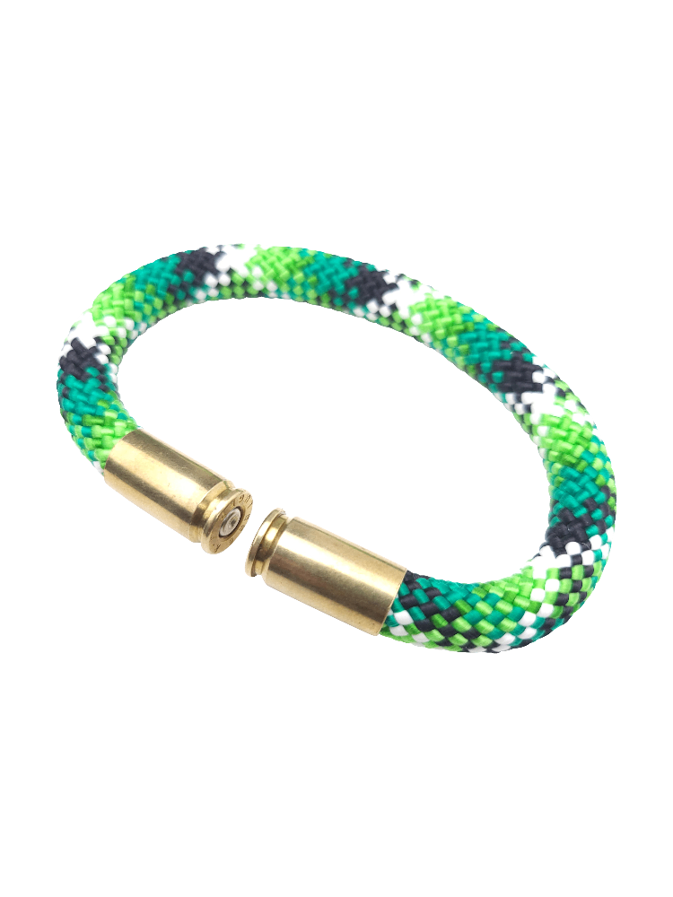 shamrock beararms bullet casing bracelet jewelry