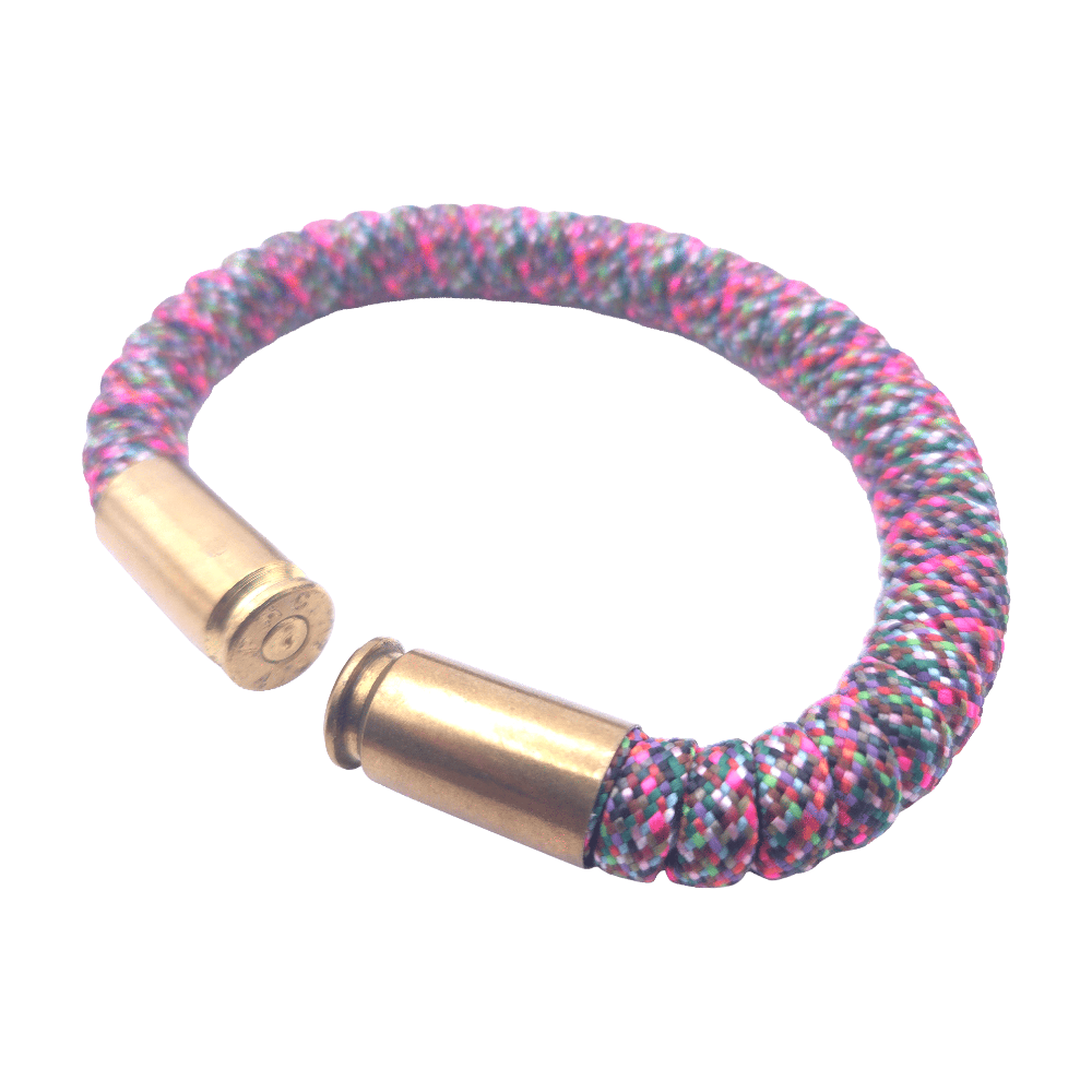 sprinkles paracord bullet casing bracelet