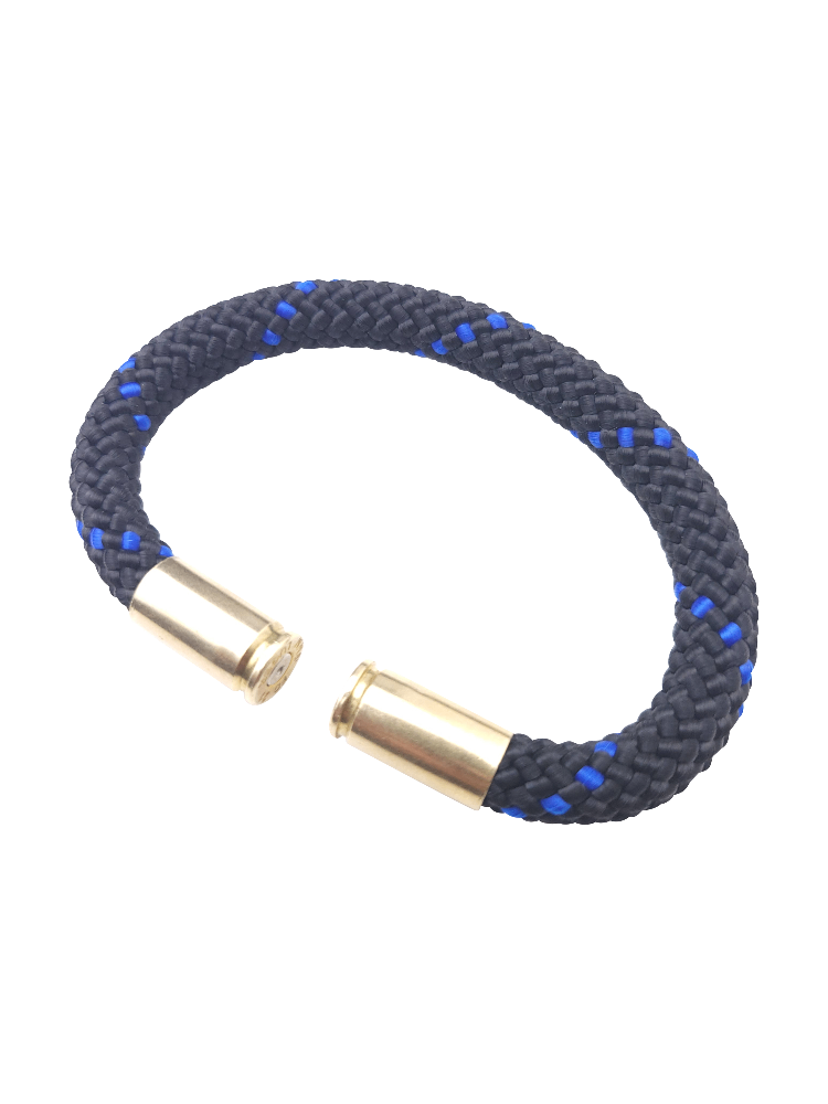 thin blue line beararms bullet casings jewelry bracelets