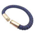 thin blue line paracord bullet casing bracelet