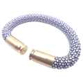 white diamonds paracord bullet casing bracelets