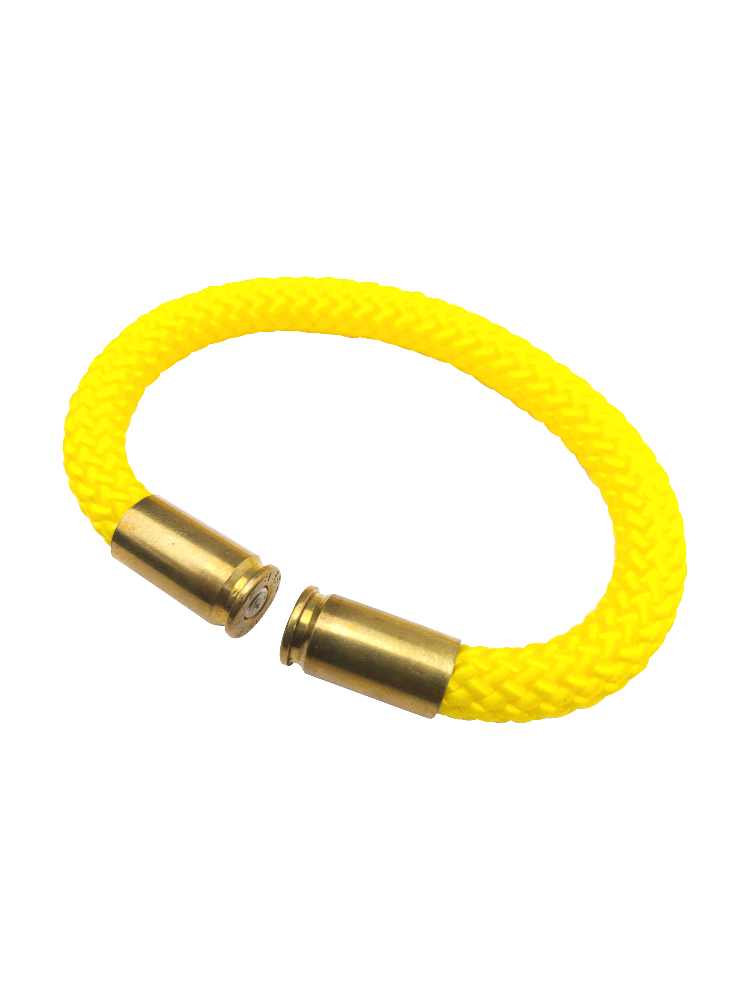 yellow beararms bullet casings jewelry bracelets