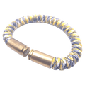 yellow camo paracord bullet casing bracelet