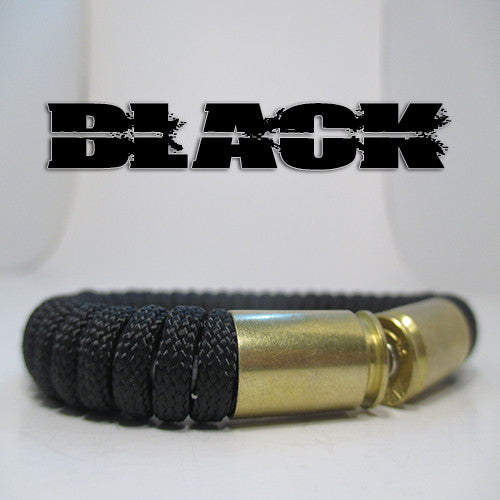 black paracord beararms bullet casings jewelry bracelets
