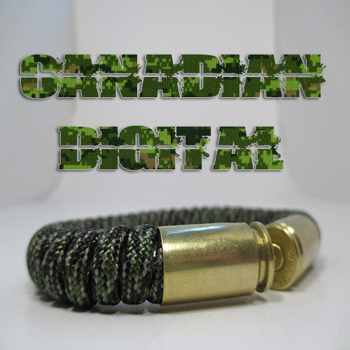 canadian digital paracord beararms bullet casings jewelry bracelets