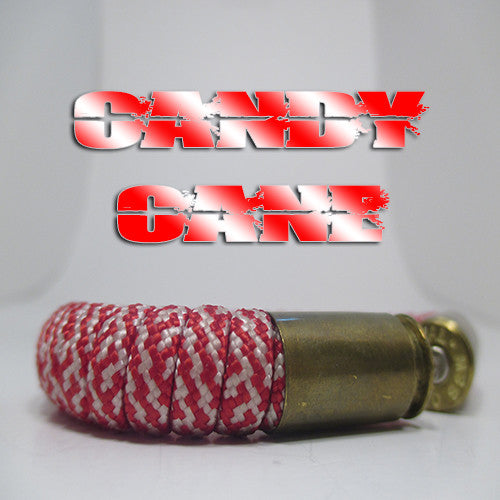 candy cane paracord beararms bullet casings jewelry bracelets
