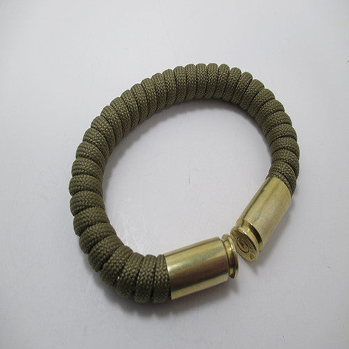 coyote paracord beararms bullet casings jewelry bracelets
