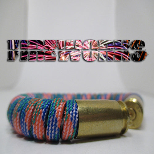 fireworks paracord beararms bullet casings jewelry bracelets