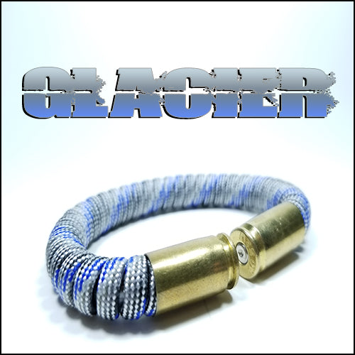 glacier paracord beararms bullet casings bracelet jewelry