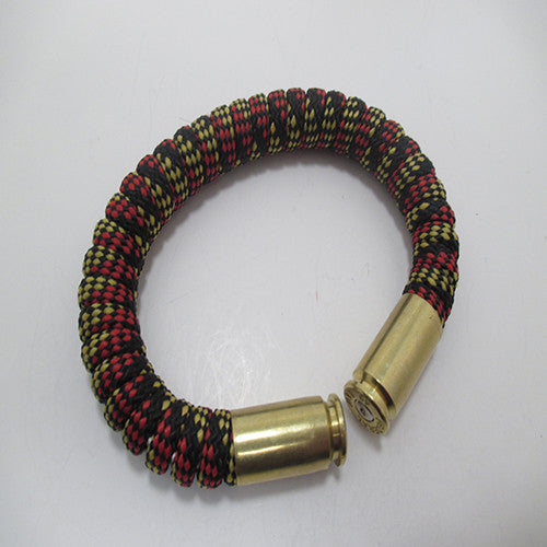 hazard paracord beararms bullet casings jewelry bracelets