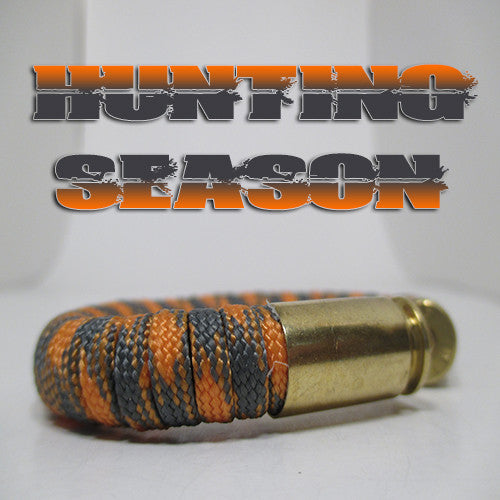 hunting season paracord beararms bullet casings jewelry bracelets