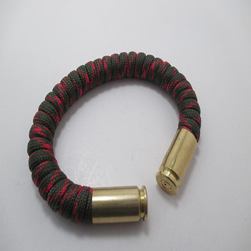 killshot paracord beararms bullet casings jewelry bracelets